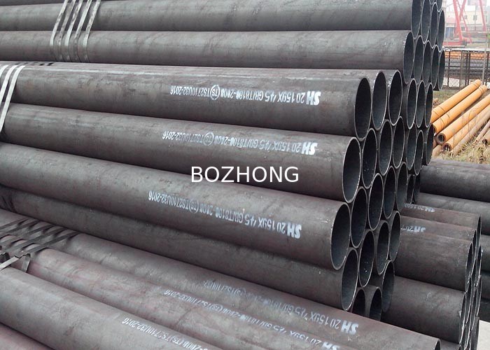 Anti Corrosion Steel Metal Pipe , High Strength Hollow Steel Tube Custom Dimmension